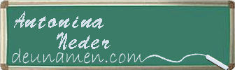 Antonina Neder Visitenkarte